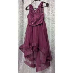 By&By 2 Piece‎ Tank And Skirt Wine Color Size 0